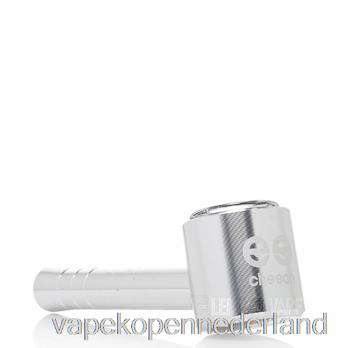 Vape Nederland Cheech Metalen Sherlock Handpijp Zilver